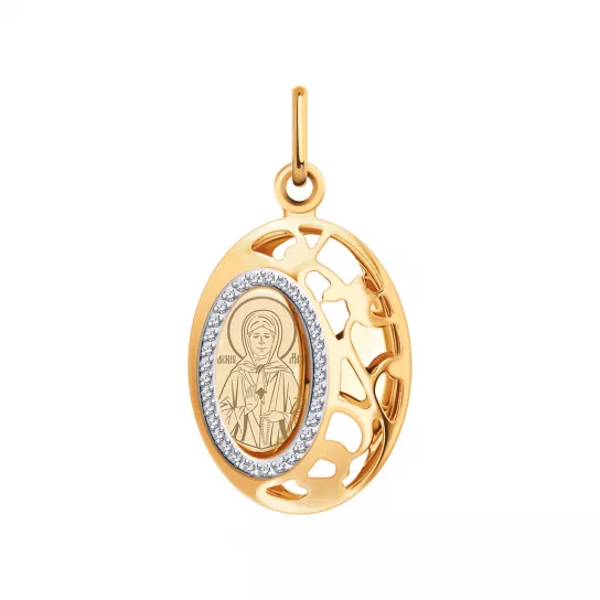 Икона из золота