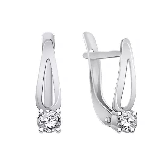 Серьги из серебра