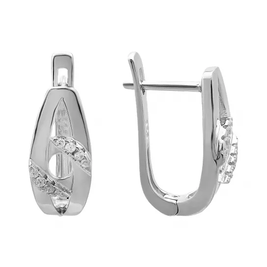 Серьги из серебра