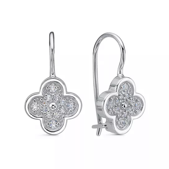 Серьги детские из серебра