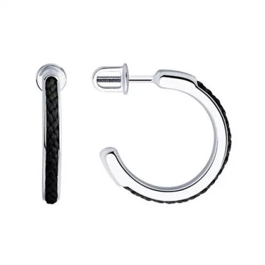 Серьги из серебра