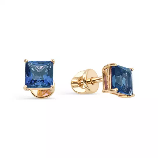 Пусеты из золота