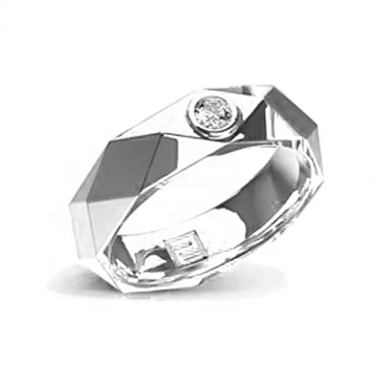 Кольцо с бриллиантами из золота