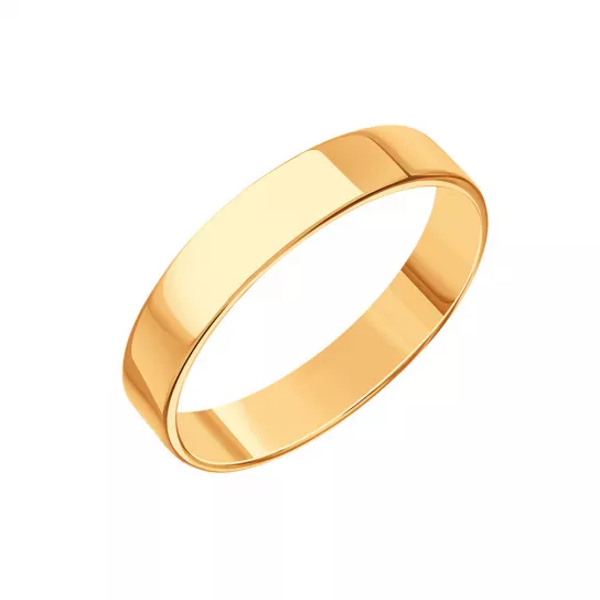 Кольцо обручальное из золота