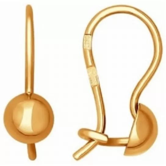 Серьги из золота