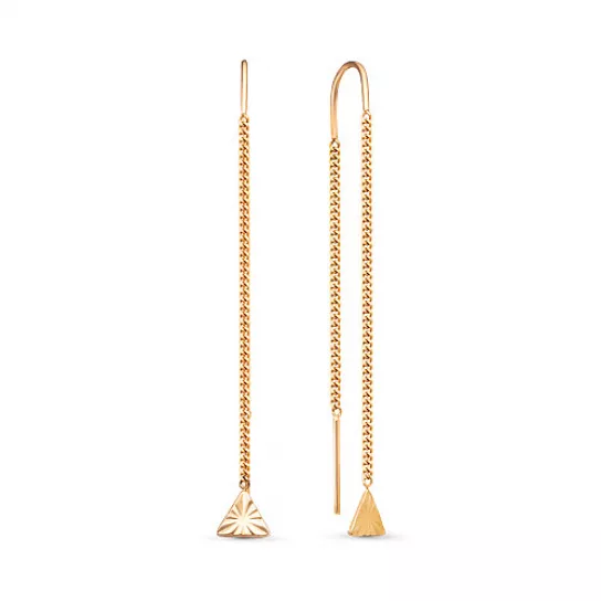 Серьги из золота