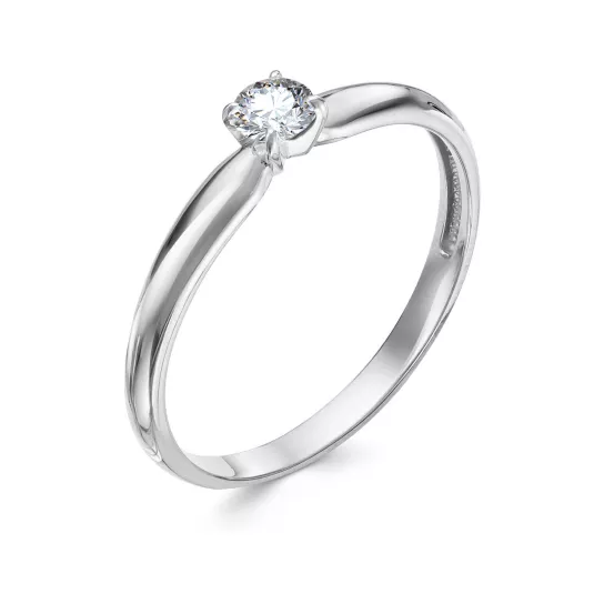 Кольцо с бриллиантами из золота