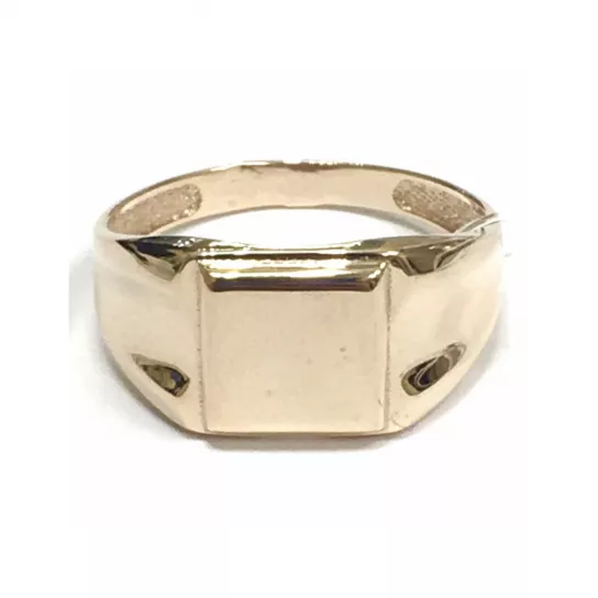 Кольцо-печатка из золота